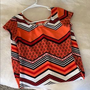 Form Fitting Aztec Print Dress by Rainbow